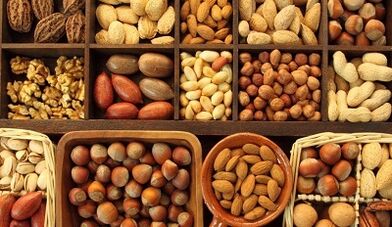 Nuts mixtures to improve male power