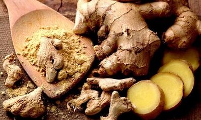 The advantages of ginger for power