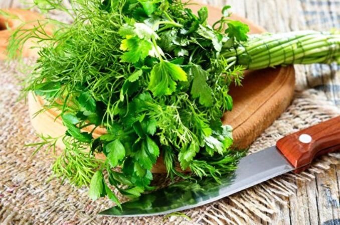 Parsley helps strengthen male power